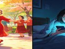 刷短视频刷到我妈，她比我还会拍